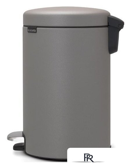 Мусорное ведро Brabantia Pedal Bin NewIcon 12 л (минерально-серый) - Изображение №2 — Интернет-магазин ПроЗаказ