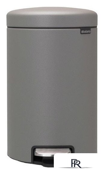 Мусорное ведро Brabantia Pedal Bin NewIcon 12 л (минерально-серый) - Изображение №1 — Интернет-магазин ПроЗаказ