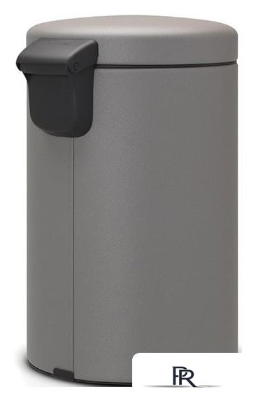 Мусорное ведро Brabantia Pedal Bin NewIcon 12 л (минерально-серый) - Изображение №3 — Интернет-магазин ПроЗаказ