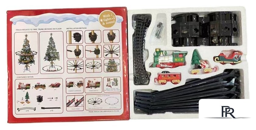 Набор железной дороги Labalu Рождественский поезд на елку 288 - Изображение №5 — Интернет-магазин ПроЗаказ