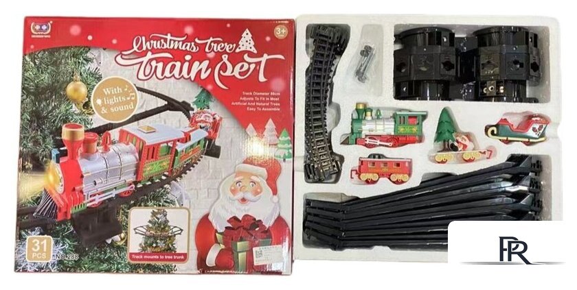 Набор железной дороги Labalu Рождественский поезд на елку 288 - Изображение №4 — Интернет-магазин ПроЗаказ