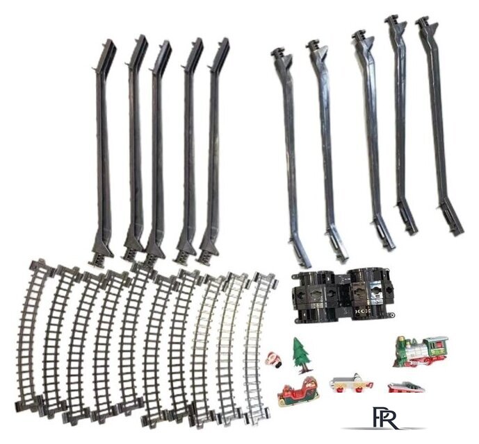 Набор железной дороги Labalu Рождественский поезд на елку 288 - Изображение №2 — Интернет-магазин ПроЗаказ