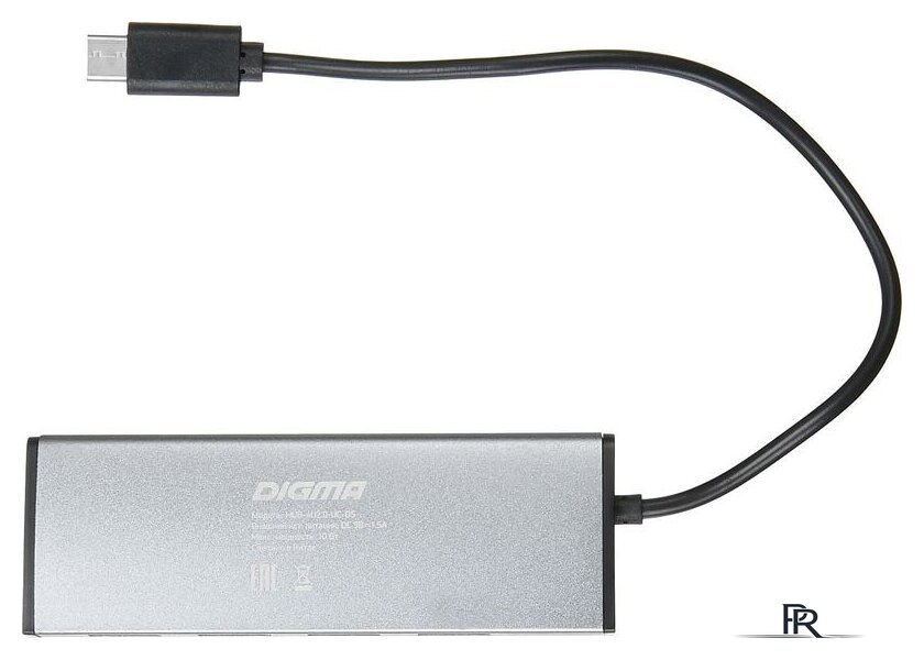 USB-хаб Digma HUB-4U2.0-UC-DS - Изображение №4 — Интернет-магазин ПроЗаказ