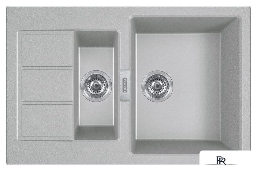 Кухонная мойка Franke Sirius 2.0 S2D 651-78 Tectonite 143.0628.386 (серый) - Изображение №1 — Интернет-магазин ПроЗаказ