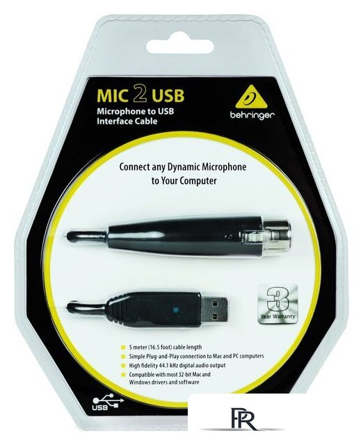 Кабель Behringer Mic 2 USB - Изображение №3 — Интернет-магазин ПроЗаказ