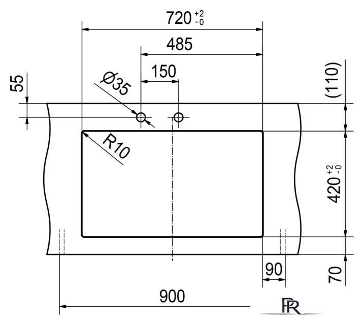 Кухонная мойка Franke Kubus 2 KNG 120 (белый) - Изображение №5 — Интернет-магазин ПроЗаказ