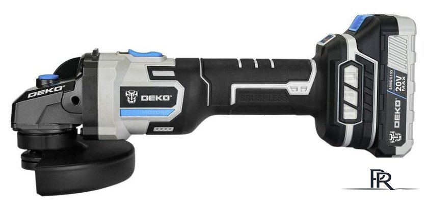 Угловая шлифмашина Deko DKAG20 (с 1-им АКБ) - Изображение №2 — Интернет-магазин ПроЗаказ