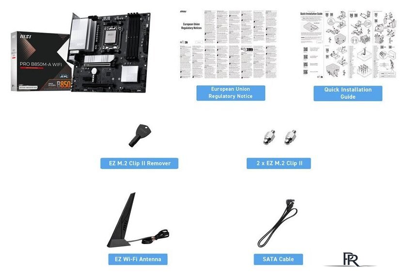 Материнская плата MSI Pro B850M-A WiFi - Изображение №5 — Интернет-магазин ПроЗаказ