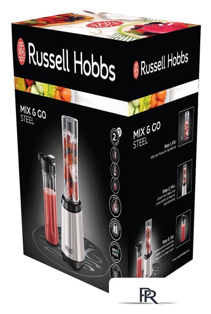 Стационарный блендер Russell Hobbs Mix & Go Steel 23470-56 - Изображение №2 — Интернет-магазин ПроЗаказ