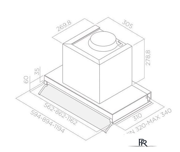 Кухонная вытяжка Elica Box In IX/A/60 - Изображение №6 — Интернет-магазин ПроЗаказ
