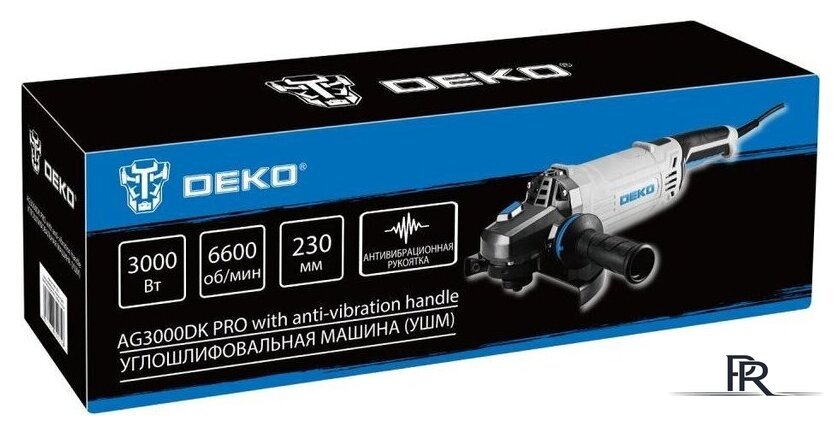 Угловая шлифмашина Deko AG3000DK PRO 083-1032 - Изображение №4 — Интернет-магазин ПроЗаказ