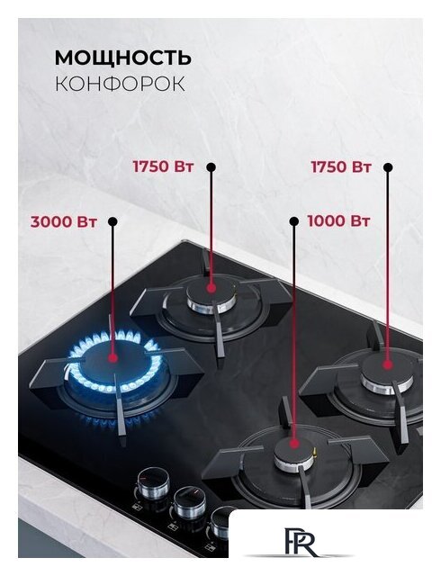 Варочная панель LEX GVG 643 BBL - Изображение №3 — Интернет-магазин ПроЗаказ