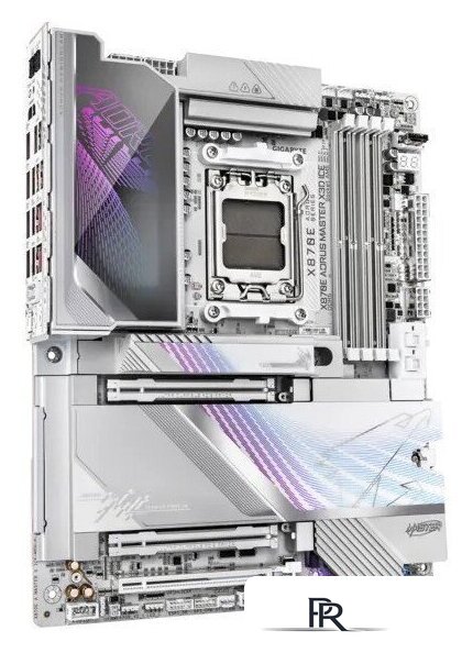 Материнская плата Gigabyte X870E Aorus Master X3D Ice - Изображение №2 — Интернет-магазин ПроЗаказ