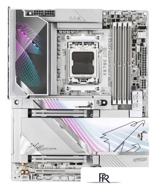 Материнская плата Gigabyte X870E Aorus Master X3D Ice - Изображение №1 — Интернет-магазин ПроЗаказ