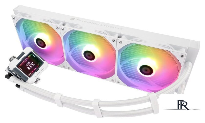 Система жидкостного охлаждения для процессора Thermalright Frozen Warframe 420 ARGB (белый) - Изображение №3 — Интернет-магазин ПроЗаказ