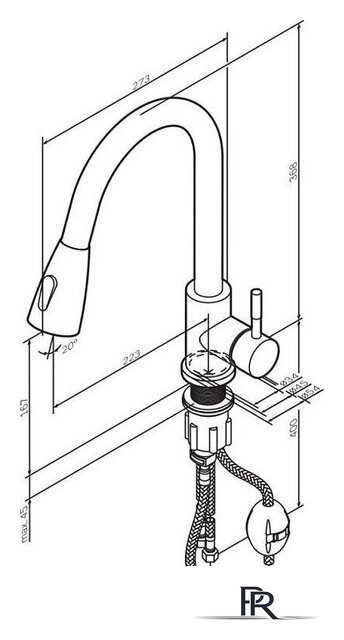 Смеситель AM.PM X-Joy S F85B07500 - Изображение №10 — Интернет-магазин ПроЗаказ