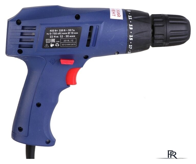 Дрель-шуруповерт ДИОЛД ЭШ-0.45 10031100 - Изображение №2 — Интернет-магазин ПроЗаказ