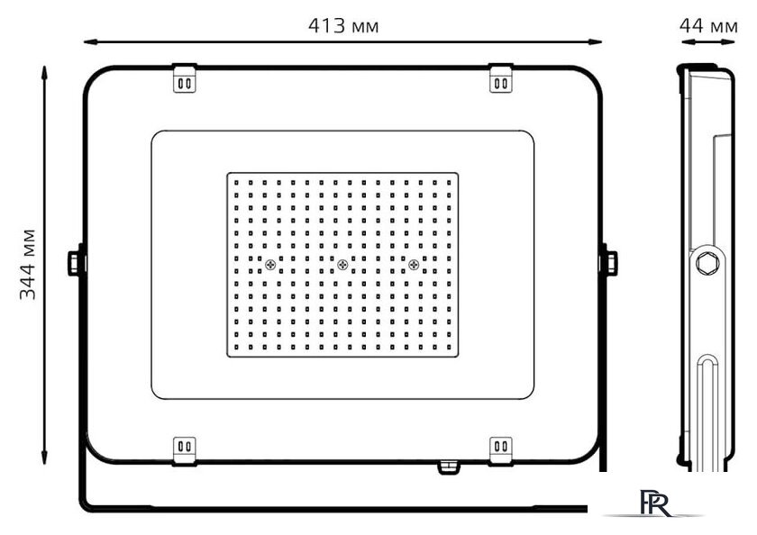 Уличный прожектор Gauss Elementary 200W 6500К 691511200 - Изображение №6 — Интернет-магазин ПроЗаказ