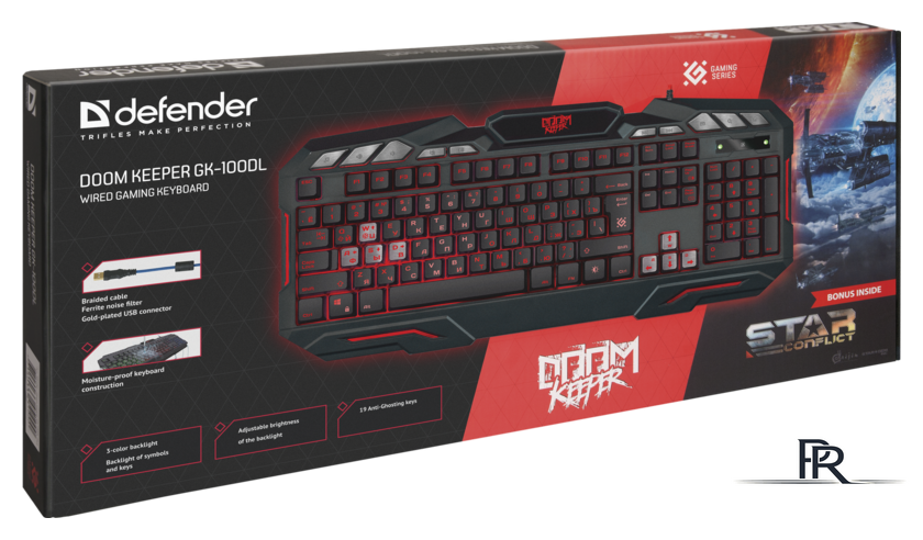 Клавиатура Defender Doom Keeper GK-100DL - Изображение №5 — Интернет-магазин ПроЗаказ