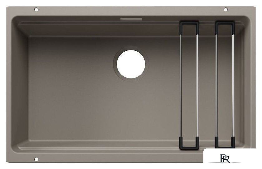 Кухонная мойка Blanco Etagon 700-U Coloured Components 527769 (трюфель) - Изображение №1 — Интернет-магазин ПроЗаказ