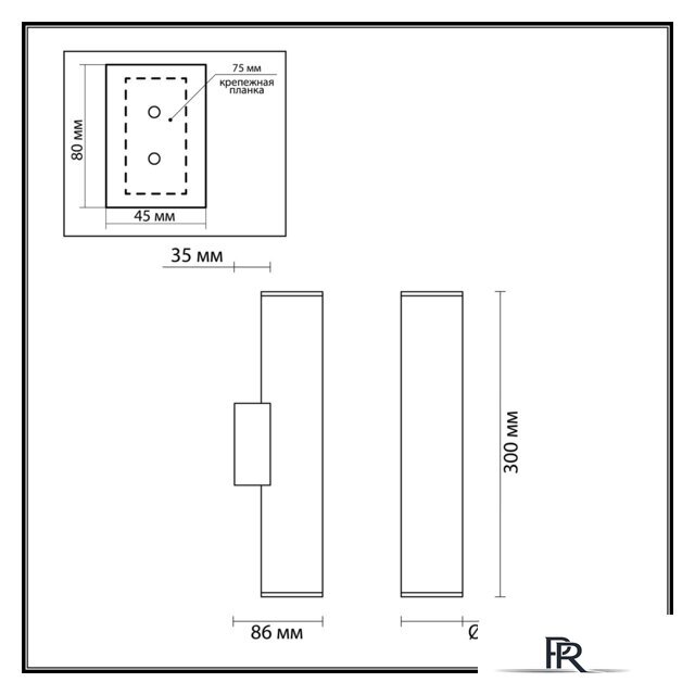 Бра Odeon Light Dario 3833/2WA - Изображение №2 — Интернет-магазин ПроЗаказ