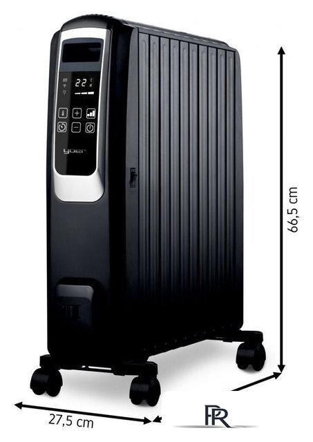 Масляный радиатор Yoer Inferno OFR1025BK - Изображение №8 — Интернет-магазин ПроЗаказ