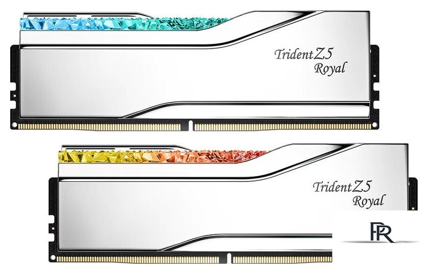 Оперативная память G.Skill Trident Z5 Royal 2x32ГБ DDR5 6400 МГц F5-6400J3239G32GX2-TR5S - Изображение №1 — Интернет-магазин ПроЗаказ
