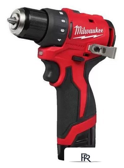 Дрель-шуруповерт Milwaukee M12 BLDDRC-202C 4933499686 (с 2-мя АКБ, кейс) - Изображение №1 — Интернет-магазин ПроЗаказ