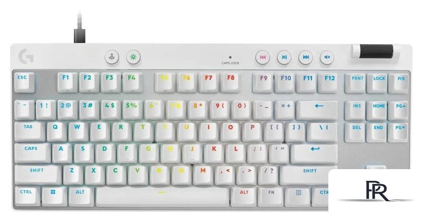 Клавиатура Logitech G Pro X TKL Rapid Analog 920-013242 (белый, нет кириллицы) - Изображение №1 — Интернет-магазин ПроЗаказ