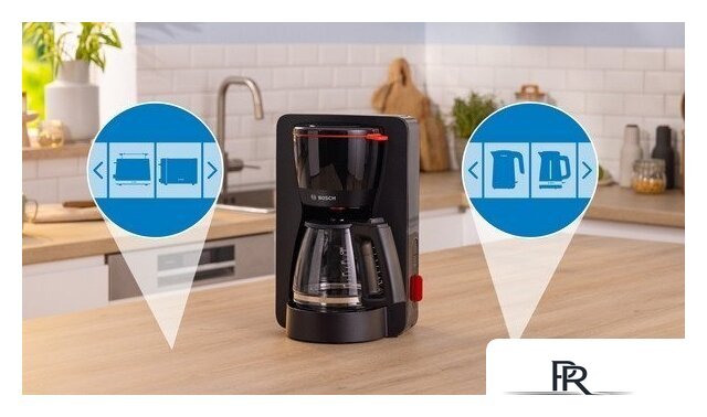 Капельная кофеварка Bosch MyMoment TKA3M133 - Изображение №6 — Интернет-магазин ПроЗаказ