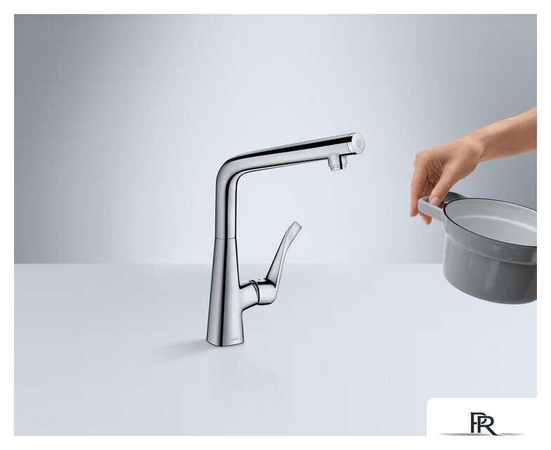 Смеситель Hansgrohe Metris Select 14883800 - Изображение №6 — Интернет-магазин ПроЗаказ