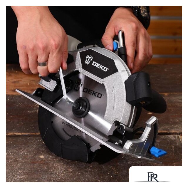Дисковая (циркулярная) пила Deko CS20 PRO 084-1157 (с 1-им АКБ) - Изображение №8 — Интернет-магазин ПроЗаказ