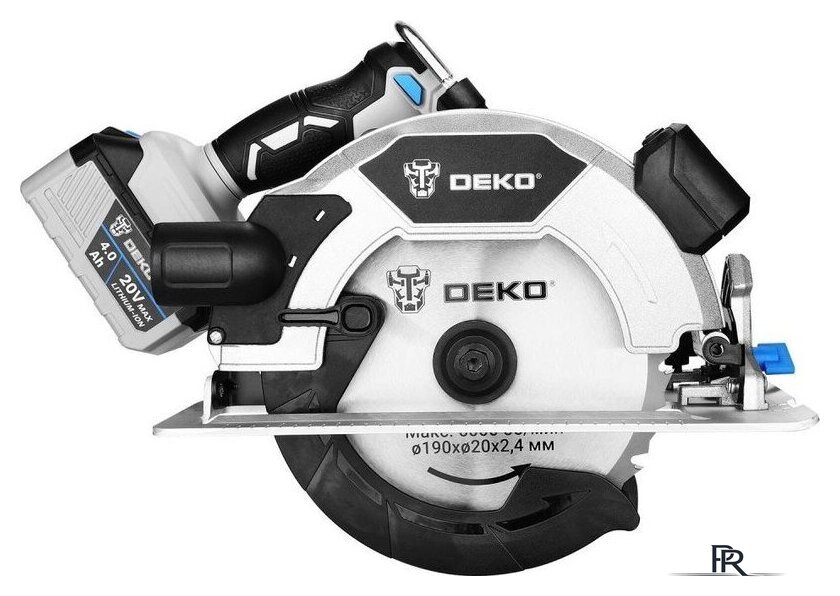 Дисковая (циркулярная) пила Deko CS20 PRO 084-1157 (с 1-им АКБ) - Изображение №3 — Интернет-магазин ПроЗаказ