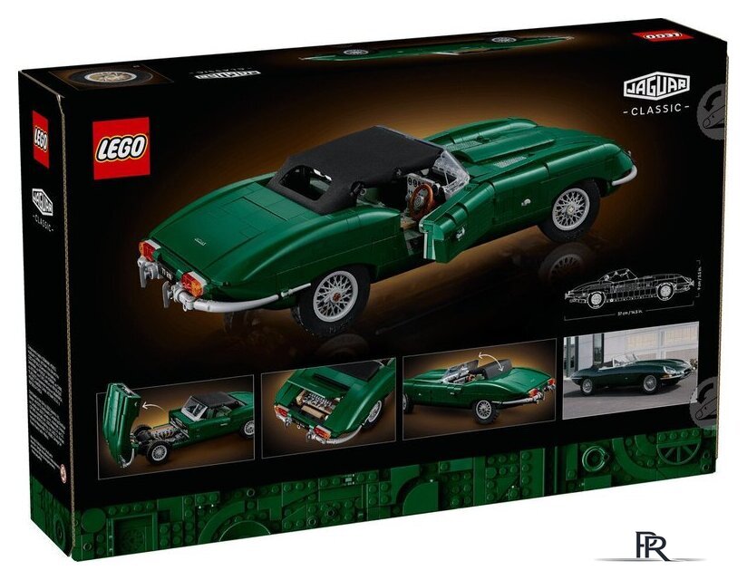 Конструктор LEGO Icons 11381 Jaguar E-Type - Изображение №22 — Интернет-магазин ПроЗаказ