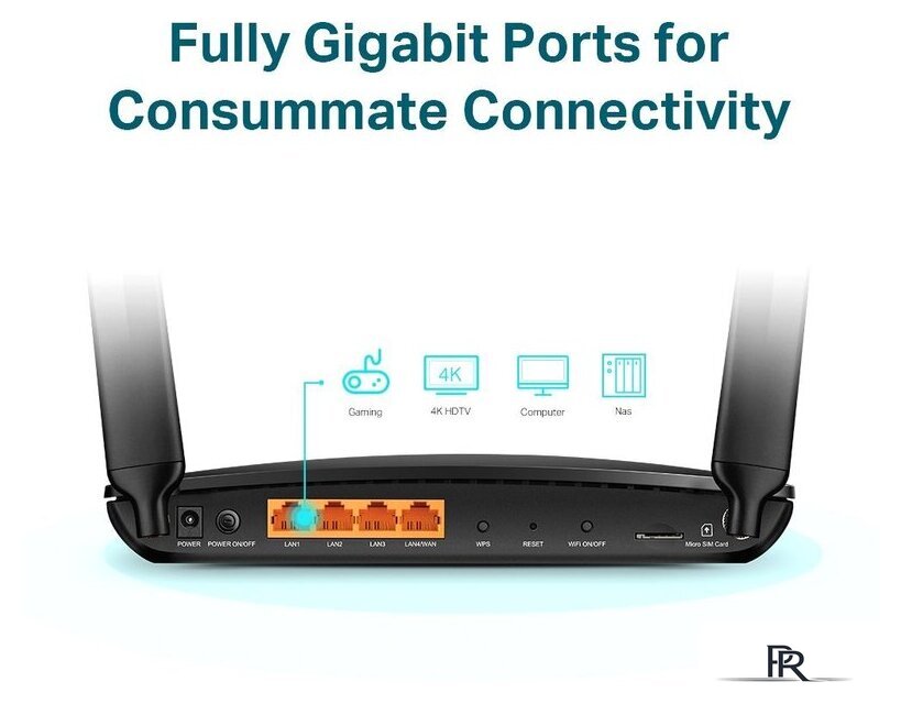 4G Wi-Fi роутер TP-Link Archer MR600 - Изображение №4 — Интернет-магазин ПроЗаказ