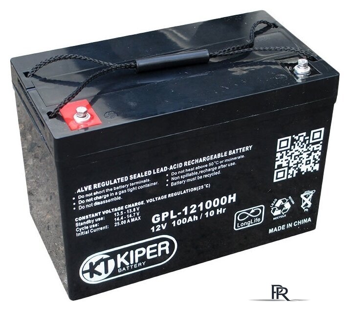 Аккумулятор для ИБП Kiper GPL-121000H (12В/100 А·ч) - Изображение №1 — Интернет-магазин ПроЗаказ