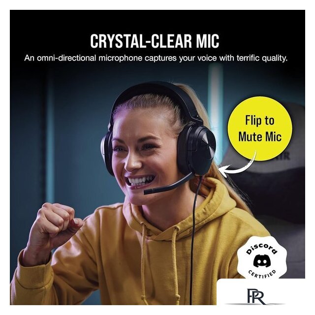 Наушники Corsair HS55 Surround (карбон) - Изображение №8 — Интернет-магазин ПроЗаказ