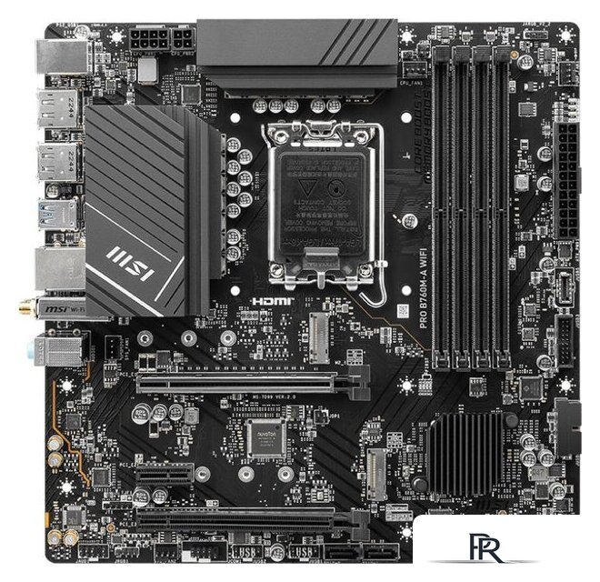 Материнская плата MSI Pro B760M-A WiFi - Изображение №1 — Интернет-магазин ПроЗаказ