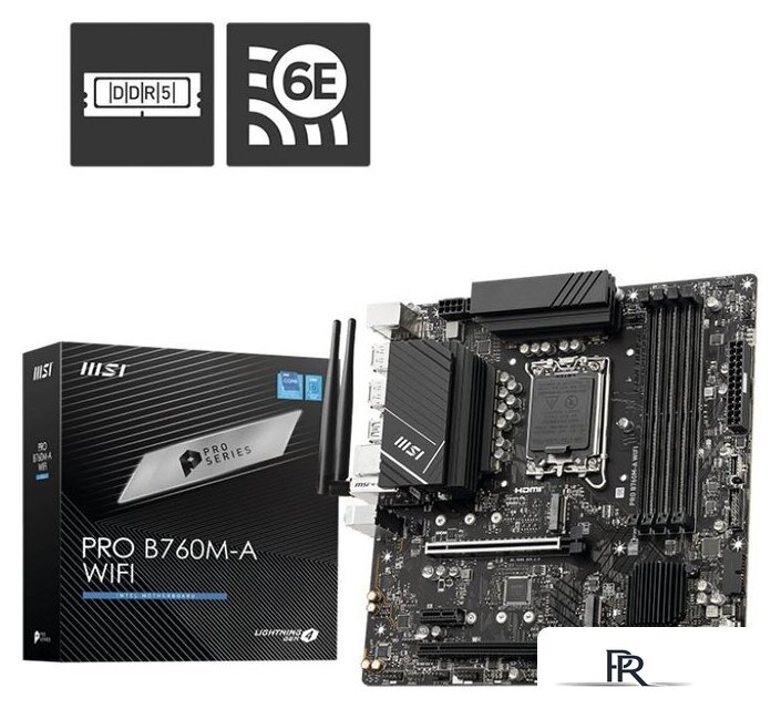 Материнская плата MSI Pro B760M-A WiFi - Изображение №6 — Интернет-магазин ПроЗаказ
