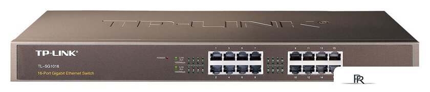 Неуправляемый коммутатор TP-Link TL-SG1016 - Изображение №1 — Интернет-магазин ПроЗаказ