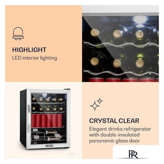 Винный шкаф Klarstein Beersafe XL Mix It Edition - Изображение №4 — Интернет-магазин ПроЗаказ