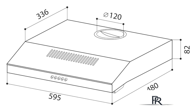 Кухонная вытяжка LEX S 600 (белый) - Изображение №9 — Интернет-магазин ПроЗаказ