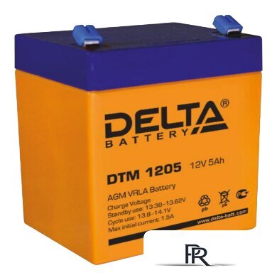 Аккумулятор для ИБП Delta DTM 1205 (12В/5 А·ч) - Изображение №1 — Интернет-магазин ПроЗаказ