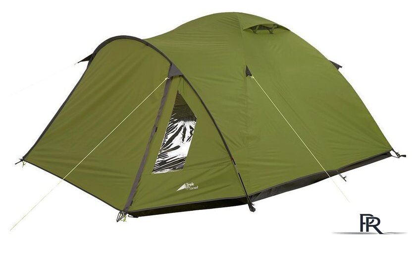Кемпинговая палатка Trek Planet Bergamo 3 (зеленый) - Изображение №3 — Интернет-магазин ПроЗаказ