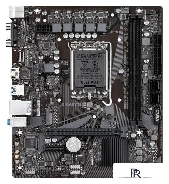 Материнская плата Gigabyte H610M H V2 (rev. 1.0) - Изображение №1 — Интернет-магазин ПроЗаказ