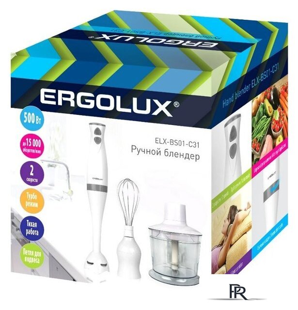 Погружной блендер Ergolux ELX-BS01-C31 - Изображение №2 — Интернет-магазин ПроЗаказ