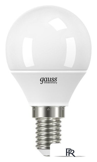 Светодиодная лампочка Gauss Elementary Шар 12Вт E14 4100K 53122 - Изображение №2 — Интернет-магазин ПроЗаказ