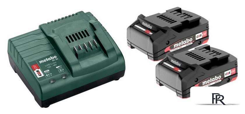Аккумулятор с зарядным устройством Metabo 685161000 (18В/2x2 Ah + 12-18В ) - Изображение №1 — Интернет-магазин ПроЗаказ