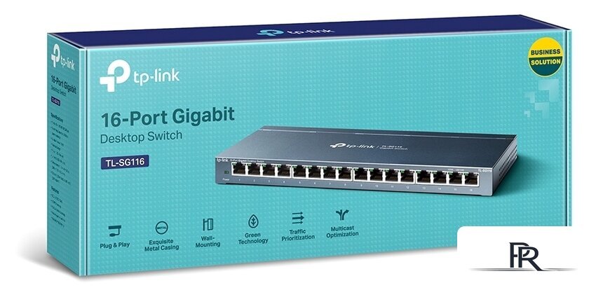 Неуправляемый коммутатор TP-Link TL-SG116 - Изображение №4 — Интернет-магазин ПроЗаказ