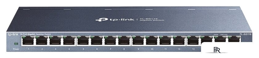 Неуправляемый коммутатор TP-Link TL-SG116 - Изображение №1 — Интернет-магазин ПроЗаказ